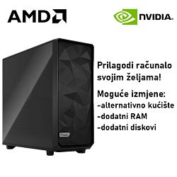 Računalo ADM Gaming Top Range G202 AMD Ryzen 9 9950X, 32GB DDR5, 1TB SSD NVMe, RTX4080 SUPER, No OS