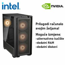 Računalo ADM Gaming Middle Range G237 Intel i7-13700KF, 32GB DDR4, 1TB SSD NVMe, RTX4060Ti, Windows 11 Pro