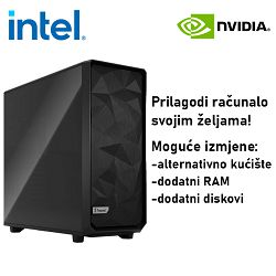 Računalo ADM Gaming High Range G247 Intel CORE ULTRA 7 265KF, 16GB DDR5, 1TB SSD NVMe, RTX4070Ti SUPER, No OS