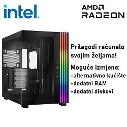 Računalo ADM Gaming Top Range G248 Intel CORE ULTRA 7 265K, 32GB DDR5, 1TB SSD NVMe, RX7900XT, No OS