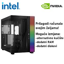 Računalo ADM Gaming Top Range G250 Intel CORE ULTRA 7 265K, 32GB DDR5, 1TB SSD NVMe, RTX4080 SUPER, No OS