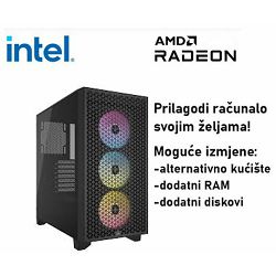 Računalo ADM Gaming High Range G252 Intel CORE ULTRA 5 245KF, 16GB DDR5, 1TB SSD NVMe, RX6800XT, No OS