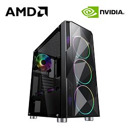 Računalo ADM Crni Grof AMD Ryzen 5 7600X, 16GB DDR5, 1TB SSD NVMe, RTX4060Ti, Windows 10 Pro