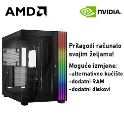 Računalo ADM Gaming Top Range G264 AMD Ryzen 7 9800X3D, 32GB DDR5, 1TB SSD NVMe, RTX5080, No OS