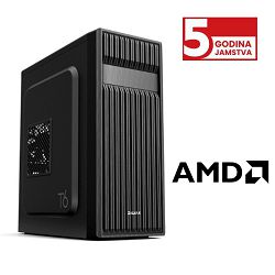 Računalo ADM Business B56 AMD Ryzen 5 5600G, 16GB DDR4, 1TB SSD NVMe, AMD Radeon Graphics, Windows 10 Pro, 5 godina jamstvo !!