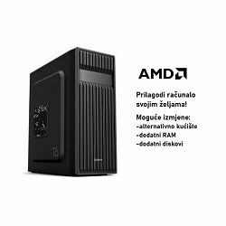 Računalo ADM Business B65 AMD Ryzen 3 3200G, 16GB DDR4, 1TB SSD NVMe, AMD Radeon Graphics, No OS