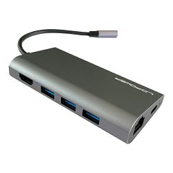 Docking station LC-Power, USB-C, multi 5, LC-HUB-C-MULTI-5