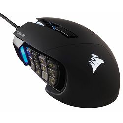 Miš Corsair Scimitar RGB Elite, Optical, USB, CH-9304211-EU