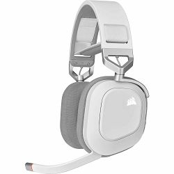 Slušalice Corsair HS80 RGB Wireless, White, CA-9011236-EU