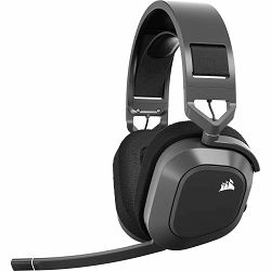 Slušalice Corsair HS80 MAX Wireless, Steel Gray, CA-9011295-EU