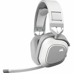 Slušalice Corsair HS80 MAX Wireless, White, CA-9011296-EU