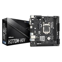 Asrock H370M-HDV, DDR4, s1151, 90-MXBF40-A0UAYZ