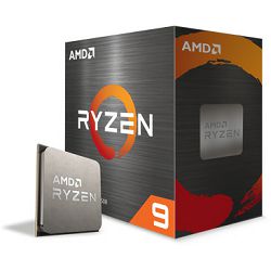 CPU AMD Ryzen 9 5900X BOX bez coolera (4.8GHz,70MB,105W,AM4), 100-100000061WOF