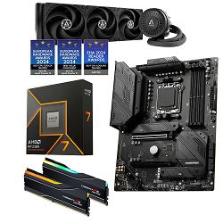 AMD Bundle Ryzen 7 9700X Promo, MSI B650 TOMAHAWK WiFi, DDR5 32GB (2x16) G.Skill, 6000MHz, Trident Z5 NEO RGB, AMD EXPO, Arctic Liquid Freezer III 360 Black