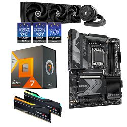 AMD Bundle Ryzen 7 7800X3D Promo, Gigabyte X670 Gaming, DDR5 32GB (2x16) G.Skill, 6000MHz, Trident Z5 NEO RGB, AMD EXPO, Arctic Liquid Freezer III 360 Black