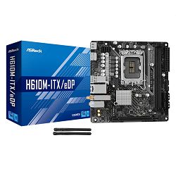 Asrock H610M-ITX/eDP, DDR4, WiFi, s1700, 90-MXBJK0-A0UAYZ