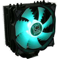 LC-POWER cooler Cosmo Cool LC-CC-120 RGB, Intel/AMD, 120mm, TDP 180W