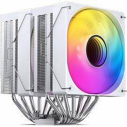 Jonsbo cooler CR-3000, A-RGB, White, Intel/AMD, 2x120mm, TDP 260W