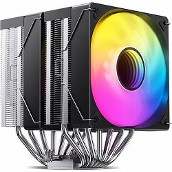 Jonsbo cooler CR-3000, A-RGB, Black, Intel/AMD, 2x120mm, TDP 260W