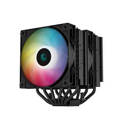DeepCool cooler AG620 BK ARGB, Intel/ADM, 2x120mm, TDP 260W, Black, R-AG620-BKANMN-G-2