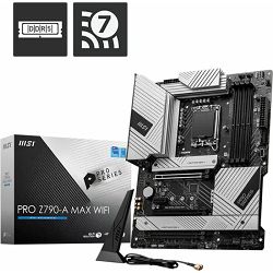 MSI PRO Z790-A MAX WIFI, Intel Z790, Intel LGA 1700, DDR5, 7E07-014R