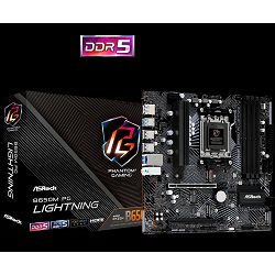 Asrock B650M PG LIGHTNING, AM5, DDR5, 90-MXBMV0-A0UAYZ