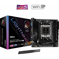 Asrock B650I Lightning WiFi, mini ITX, B650, AM5, 90-MXBMP0-A0UAYZ