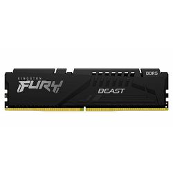 DDR5 32GB (1x32) Kingston, 5200MHz, Fury Beast, KF552C36BBE-32