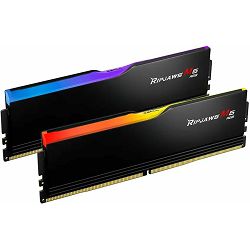 DDR5 96GB (2x48) G.Skill Ripjaws M5 RGB black, 6400MHz, CL32, Intel XMP 3.0, F5-6400J3239F48GX2-RM5RK