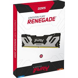 DDR5 96GB (2x48) Kingston, 6400MHz, FURY Renegade black/silver, Intel XMP 3.0, KF564C32RSK2-96