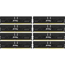 DDR5 128GB (8x16) Kingston, 5600MHz, Renegade Pro RDIMM kit, AMD EXPO/Intel XMP, KF556R28RBEK8-128