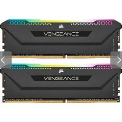 DDR4 32GB (2x16) Corsair 3200MHz RGB Black, CL16, CMH32GX4M2E3200C16