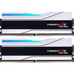 DDR5 32GB (2x16) G.Skill, 8000MHz, Trident Z5 NEO RGB white, CL38, AMD EXPO, F5-8000J3848H16GX2-TZ5NRW