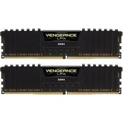 DDR4 32GB (2x16) Corsair 3200MHz LPX Black C16, CMK32GX4M2E3200C16