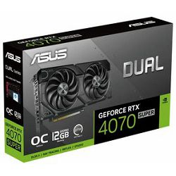 ASUS RTX4070 SUPER DUAL-RTX4070S-O12G-EVO, 12GB, GDDR6X, 90YV0KC0-M0NA00