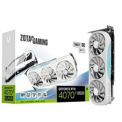 ZOTAC RTX4070Ti Super Trinity OC White Edition, 16GB, GDDR6X, ZT-D40730Q-10P