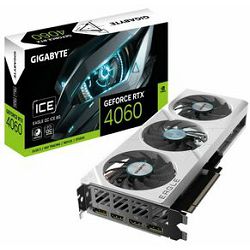 Gigabyte RTX4060 Eagle OC ICE 8G, 8GB, GDDR6, GV-N4060EAGLEOC ICE-8GD