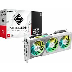 Asrock RX9070 Steel Legend 16GO, AMD Radeon, 16GB GDDR6, 90-GA5EZZ-00UANF