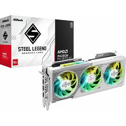 Asrock RX9070 XT Steel Legend 16GB, AMD Radeon, 16GB GDDR6, AMD Radeon, 90-GA5DZZ-00UANF