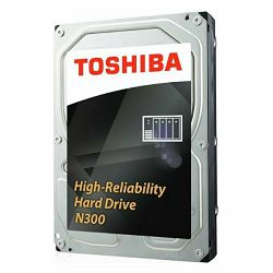 Toshiba 4TB 3.5" 7200rpm, 128MB, N300, HDWQ140UZSVA