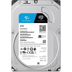 Seagate 6TB 3.5", 5900rpm, 256MB, SkyHawk, ST6000VX009