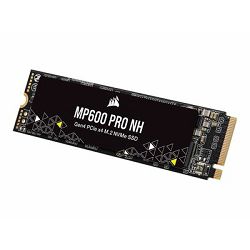 CORSAIR SSD 2TB, MP600 PRO NH, PCIe 4.0. M.2 NVMe, 2280, CSSD-F2000GBMP600PNH