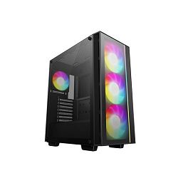 DeepCool Midi Tower MATREXX 55 V4 C, ARGB, glass window, Black, R-MATREXX55-BCADA4-G-4