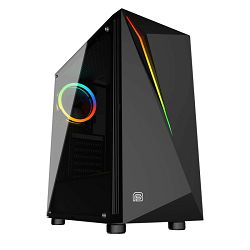 Bit Force Midi Tower RIPPER RGB-2, RGB, Gaming Black