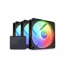 NZXT ventilator 120mm F120 RGB Core fan Triple Black, RF-C12TF-B1