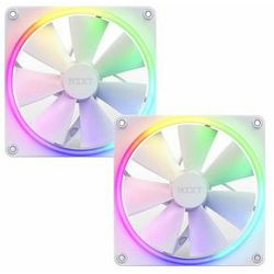 NZXT ventilator 140mm F140 RGB, Twin-Pack, White, RF-D14DF-W1