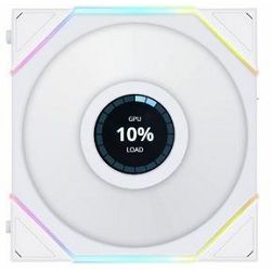 Lian Li ventilator 120mm UNI FAN TL LCD 120, ARGB, PWM, White, 12TLLCD1W