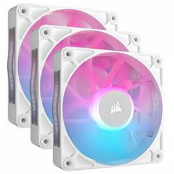 Corsair ventilator 120mm iCUE Link RX120, PWM, RGB, 3-Pack, White, CO-9051022-WW