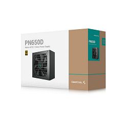 Napajanje DeepCool 650W, PN650D, 80 PLUS Gold, R-PN650D-FC0B-EU-V2