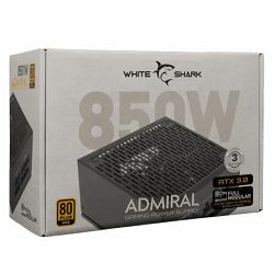 Napajanje White Shark 850W GPSU-850W ADMIRAL, Full Modular, 80 PLUS Gold